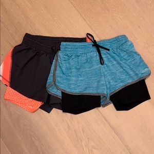Bundle of two champion Athletes shorts.